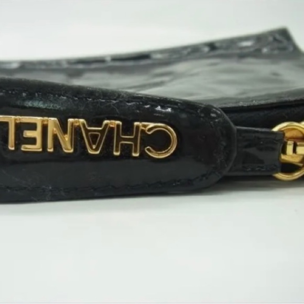 Authentic large clutch black Chanel bag - Picture 6 of 6